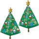 CHRISTMAS TREE WITH STAR ULTRA SHAPE P40