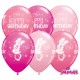 MINNIE MOUSE BIRTHDAY 11" WILD BERRY, ROSE & PINK (25CT)