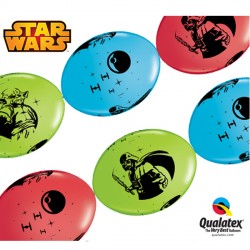 STAR WARS QUICK LINK 12" RED, LIME GREEN & ROBIN'S EGG BLUE (50CT)