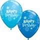 SPARKLE BIRTHDAY 11" DARK BLUE & ROBIN'S EGG BLUE (25CT) YGX