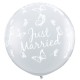 JUST MARRIED BUTTERFLIES-A-ROUND 3' DIAMOND CLEAR (2CT) CD