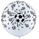 SOCCER BALLS-A-ROUND 3' WHITE (2CT) BY