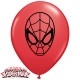 SPIDER-MAN ULTIMATE FACE 5" RED (100CT)