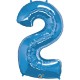 SAPPHIRE BLUE NUMBER 2 SHAPE GROUP D 43" PKT YCJ