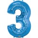 SAPPHIRE BLUE NUMBER 3 SHAPE GROUP D 44" PKT YCJ