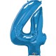 SAPPHIRE BLUE NUMBER 4 SHAPE GROUP D 41" PKT YCJ