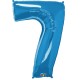 SAPPHIRE BLUE NUMBER 7 SHAPE GROUP D 42" PKT YCJ
