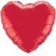RUBY RED HEART 4" FLAT Q GX