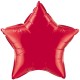 RUBY RED STAR 4" FLAT Q