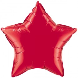 RUBY RED STAR 4" FLAT Q GX