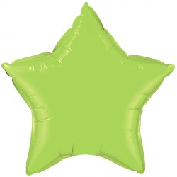 LIME GREEN STAR 20" FLAT Q