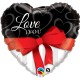 RED RIBBONS LOVE YOU 18" PKT IF (LIMITED STOCK)