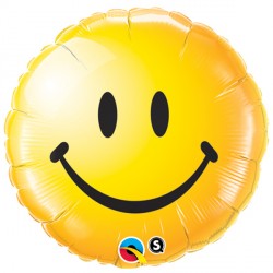 SMILING FACE YELLOW 18" PKT IF (LIMITED STOCK)
