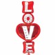 LOVE STACKED SHAPE P35 PKT