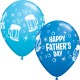 FATHER'S DAY BEER MUG 11" ROBIN'S EGG BLUE & DARK BLUE (25CT)