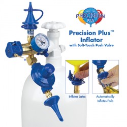 PRECISION PLUS INFLATOR WITH SOFT TOUCH PUSH VALVE B.O.C (SCREW CYLINDER) ZOS