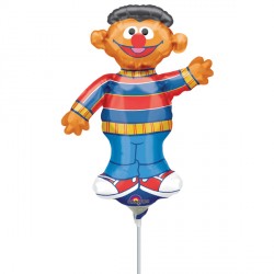 SESAME STREET ERNIE MINI SHAPE A30 INFLATED WITH CUP & STICK