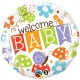 WELCOME BABY BANNER GARDEN 18" PKT IF (LIMITED STOCK)