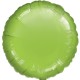 LIME GREEN METALLIIC ROUND STANDARD S15 FLAT A
