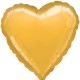 GOLD METALLIC HEART STANDARD S15 FLAT A
