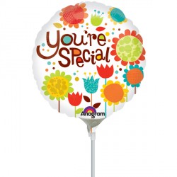 YOU'RE SPECIAL CHEERY FLOWERS 9" A15 FLAT