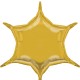 GOLD 6 POINT STAR D32 FLAT (3CT)