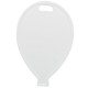 IVORY BALLOON SHAPE PLASTIC WEIGHT 100CT