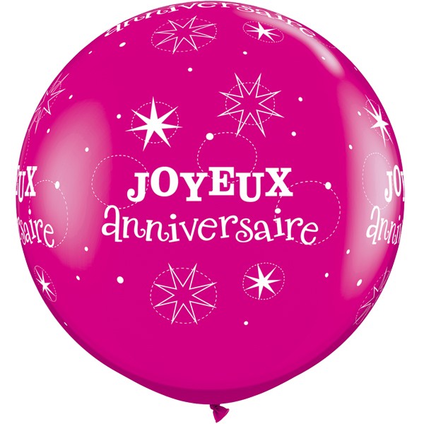 Qualatex Joyeux Anniversaire Sparkle Wild Berry Rose Geant 3ft Ballons X 2 Ebay Qualatex Joyeux Anniversaire Sparkle Wild Berry Rose Geant 3ft Ballons X 2 Ebay