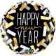 CONFETTI STRIPS NEW YEAR 18" PKT IF
