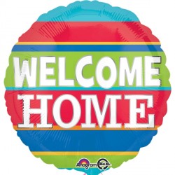 WELCOME HOME COLOURFUL STRIPES STANDARD S40 PKT