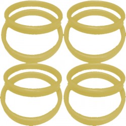13G GOLD PLASTIC BANGLE WEIGHT 100CT