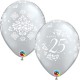 25TH ANNIVERSARY DAMASK 11" SILVER (25CT) YHH