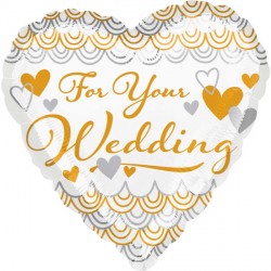 FOR YOU WEDDING HEART STANDARD S40 PKT (LIMITED STOCK)