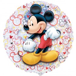 MICKEY MOUSE 21" HOLOGRAPHIC STREET TREAT SHAPE FLAT (1CT)