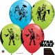 STAR WARS THE LAST JEDI 11" RED, ROBINS & LIME (25CT)