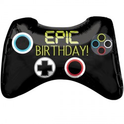 EPIC PARTY GAME CONTROLLER BIRTHDAY SHAPE P30 PKT