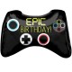EPIC PARTY GAME CONTROLLER BIRTHDAY SHAPE P30 PKT (28" x 18")
