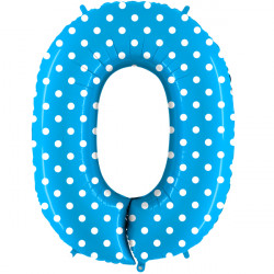 POIS TURQUOISE NUMBER 0 SHAPE 40" PKT