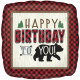 LITTLE LUMBERJACK BIRTHDAY STANDARD S40 PKT