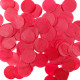 RED 25MM ROUND PAPER CONFETTI 100G