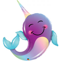 PARTY NARWHAL 40" SHAPE GROUP B PKT
