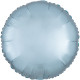 PASTEL BLUE SATIN LUXE ROUND STANDARD S15 FLAT A