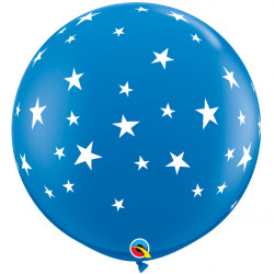CONTEMPO STARS-A-ROUND 3' DARK BLUE (2CT)