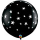 CONTEMPO STARS-A-ROUND 3' ONYX BLACK (2CT)
