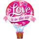 LOVE IS IN THE AIR BALLOON 42" SHAPE GROUP B PKT