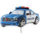 POLICE CAR BLUE GRABO SHAPE FLAT