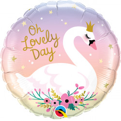 OH LOVELY DAY SWAN 18" PKT  (LIMITED STOCK)