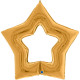 GOLD LINKY STAR 48" GRABO PKT