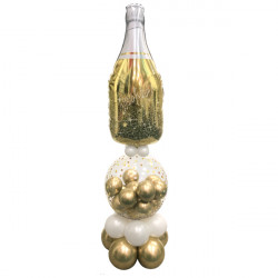 * CHROME GOLD CHAMPAGNE AIRFILLED DISPLAY 