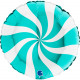 SWIRLY WHITE - TIFFANY 18" PKT (ITEM WILL BE PLACED ON BACK ORDER AND SHIPPED WHEN AVAILABLE)  